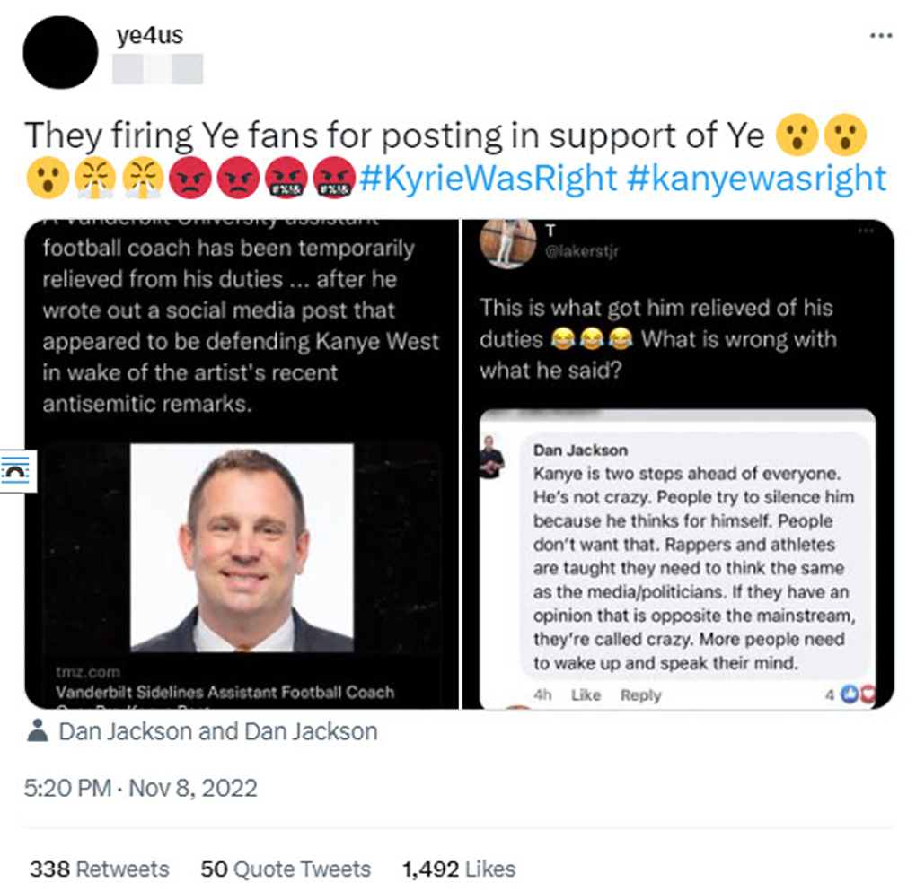 “Ye is Right” Antisemitic Campaign Continues 