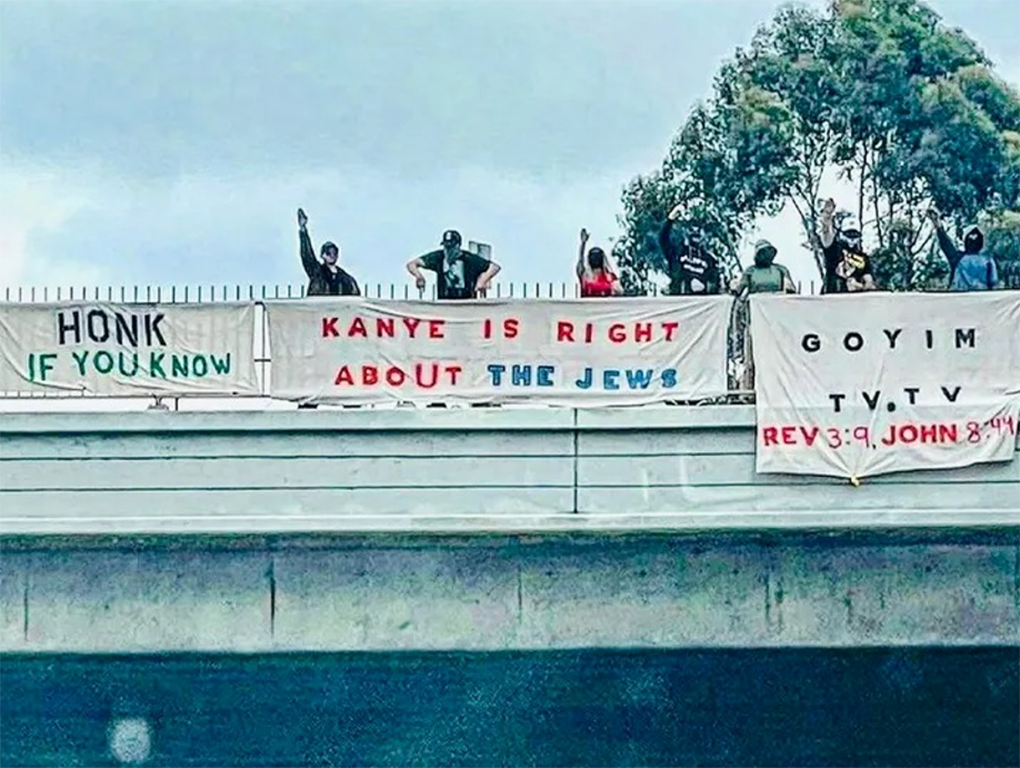 "Ye is Right" Antisemitic Campaign continues