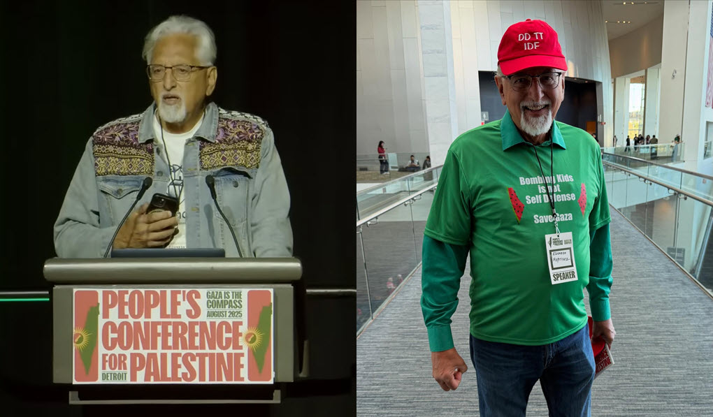 Richmond, California, mayor Eduardo Martinez at People’s Conference for Palestine in August 2025