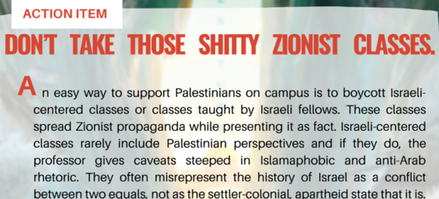 The Anti-Israel Movement on