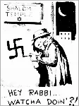 "Hey Rabbi, Watcha’ Doing?" Cartoon