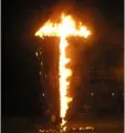 Burning Cross