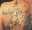 Burning Cross