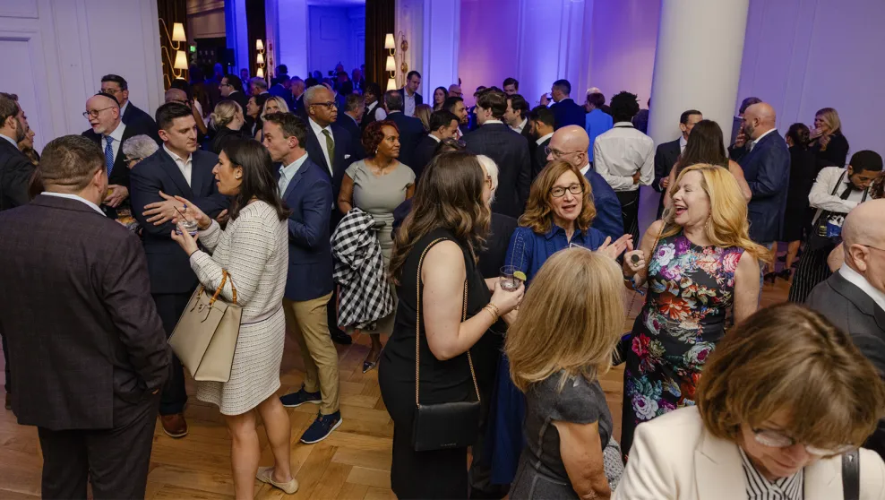 Guests Enjoying Pre-Event Reception