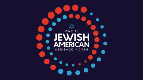 Jewish Heritage Month graphic