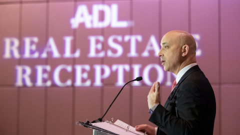 Jonathan Greenblatt, ADL CEO and National Director at the 2025 New York Real Estate Reception