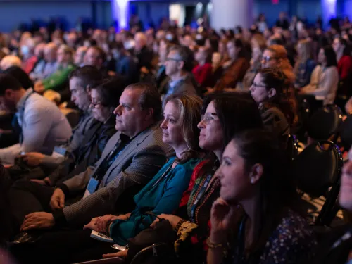 Audience of people at ADL's Never is Now 2022