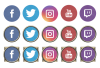 social media platform logos