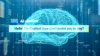 Brain with a textbox overlay reading "Hello, I'm chatbot, how can I assist you today?"