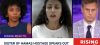 A screenshot of Briahna Joy Gray's infamous eye roll during a June 2024 interview with Yarden Gonen, the sister of an Israeli hostage in Gaza