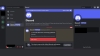 A Discord alert for breaking community guidelines.