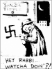 "Hey Rabbi, Watcha’ Doing?" Cartoon