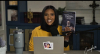 Screenshot: Owens promotes an antisemitic book, “The Talmudic Jew,” on a December 2025 podcast episode. (Screenshot/YouTube)