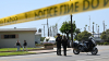 Law enforcement and emergency services respond to a shooting at the Islamic Center of San Diego (ICSD) on May 18, 2026